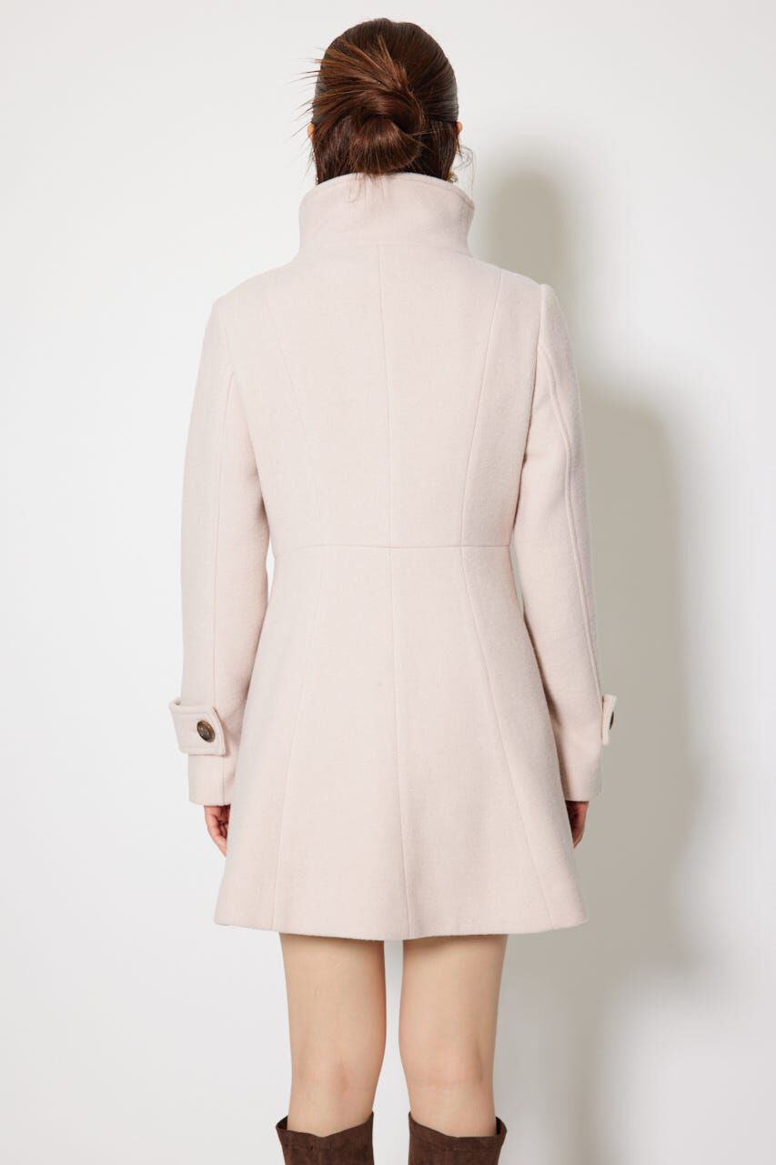 rienda「25オーバーネックシンデレララインミニコート」|その他|