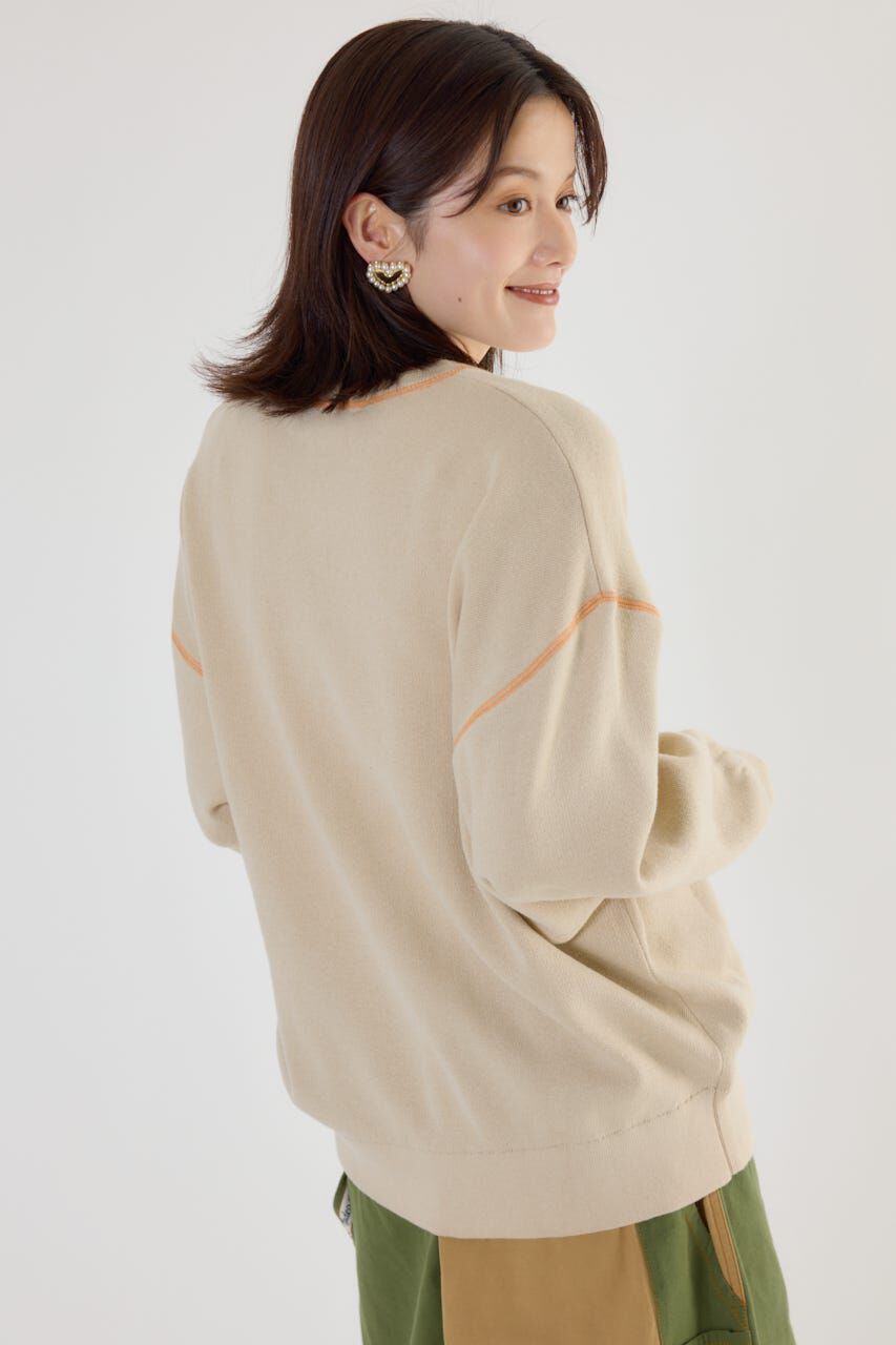 RODEO CROWNS「スウェットライク Vネックトップス」|ニット・セーター|