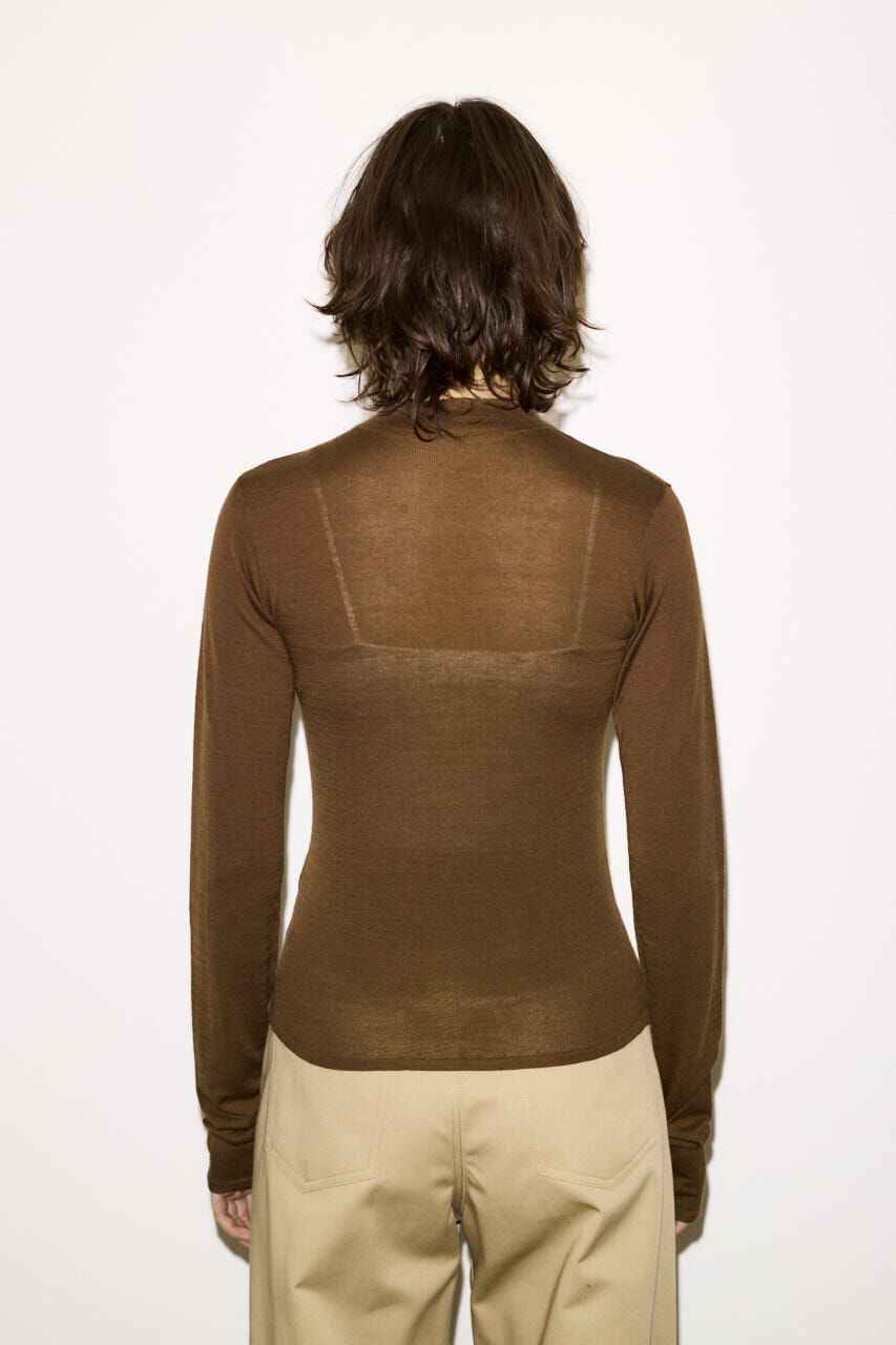 SLY「RING BUTTONS トップス」|ニット・セーター|