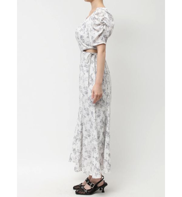 dazzlin「ウエストカットアウトパイピングワンピース」|ワンピース|