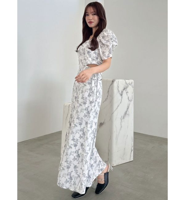 dazzlin「ウエストカットアウトパイピングワンピース」|ワンピース|