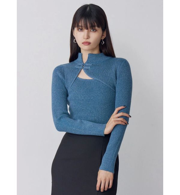 MURUA「チャイナタイトニット」|ニット・セーター|