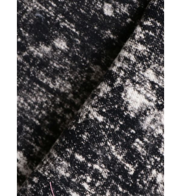 GYDA「ハイウエスト Tie Dyeワイドデニムパンツ」|デニム|