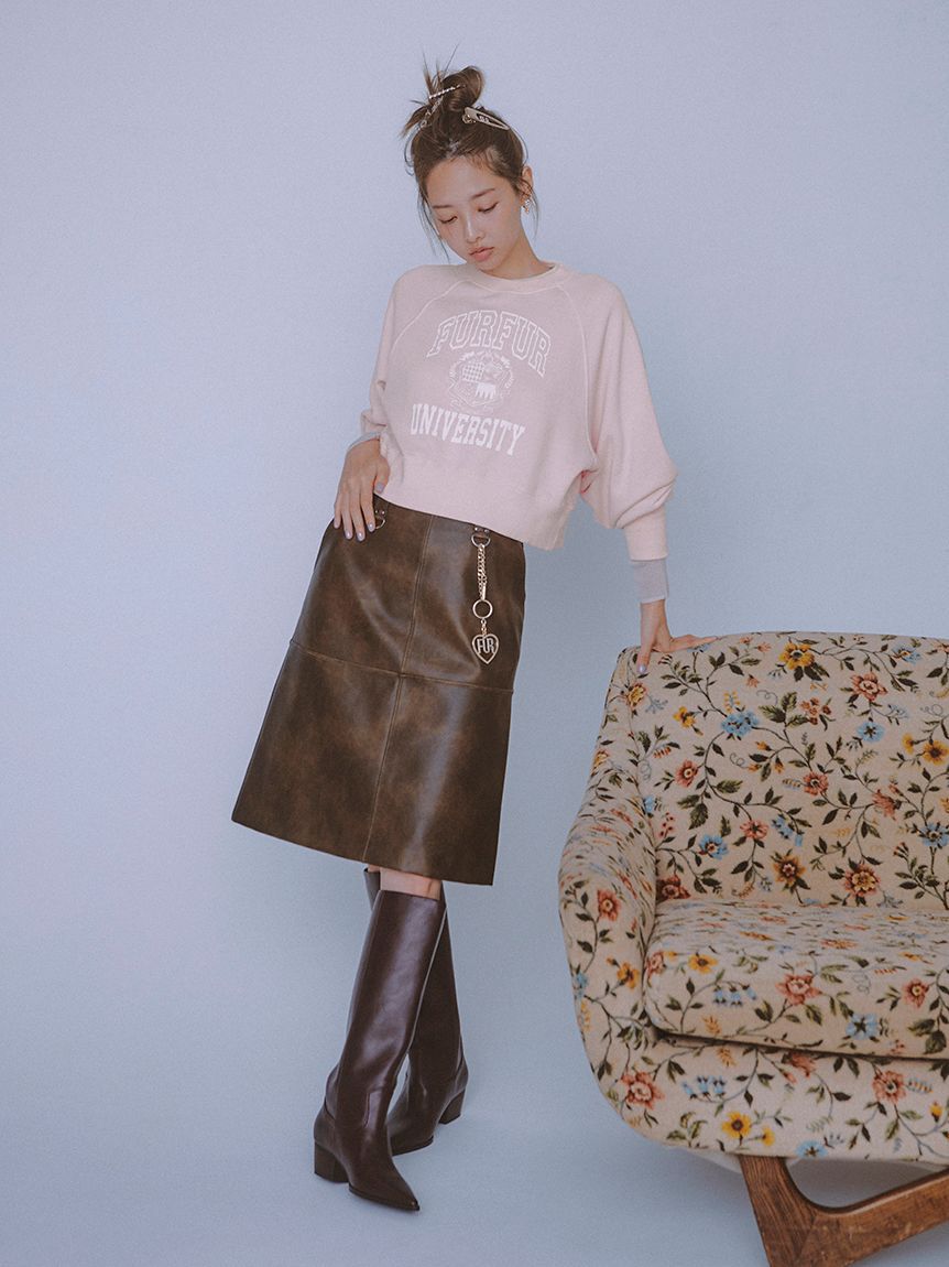 FURFUR「ウエスタンロングブーツ」|ロングブーツ|