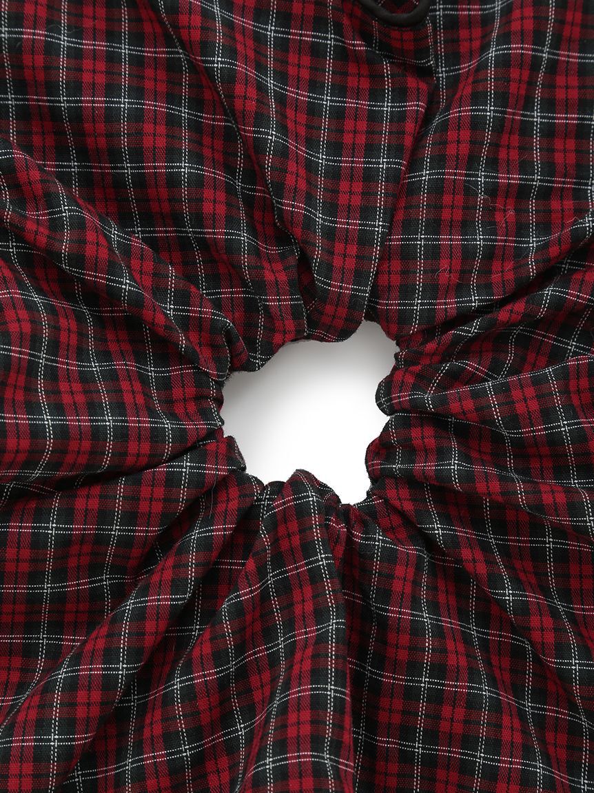 FURFUR「スクエアビッグシュシュ」|ヘアバンド|