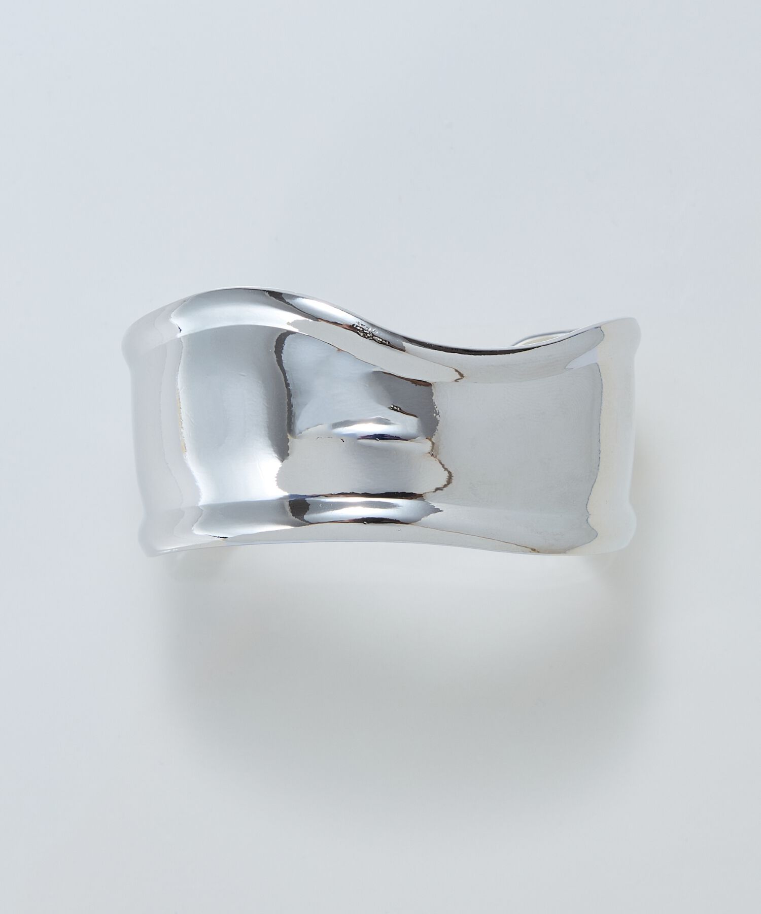 Phoebe「アークカフワイドバングル　シルバー」|ブレスレット・バングル|