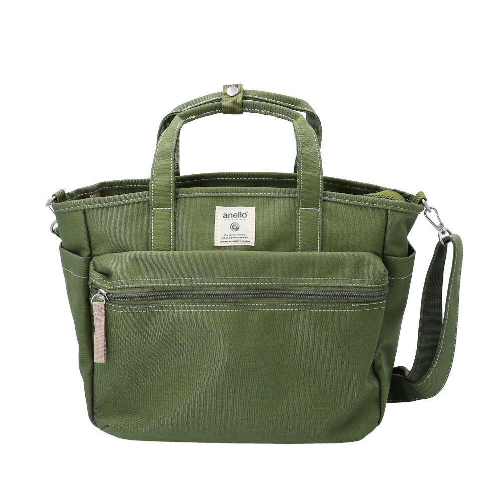 anello「アネロ トートバッグ anello GRANDE GTM0305Z 通販 レディース メンズ」|トートバッグ|グリーン1