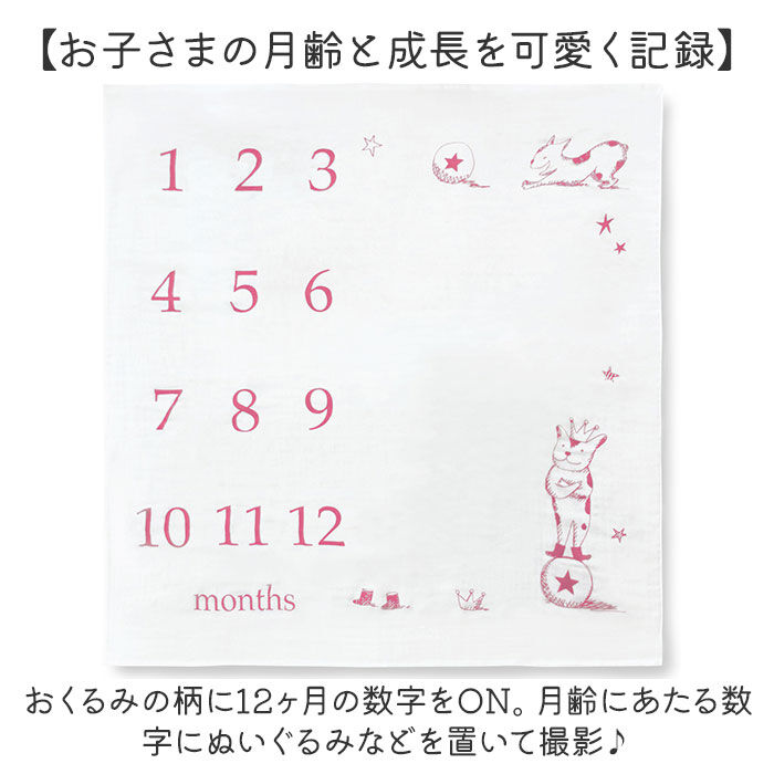 BACKYARD FAMILY「寝相アート おくるみ ガーゼケット ベビー 通販 シーツ 撮影シート 3重ガーゼケット 月齢フォト」|その他ベビーウェア|