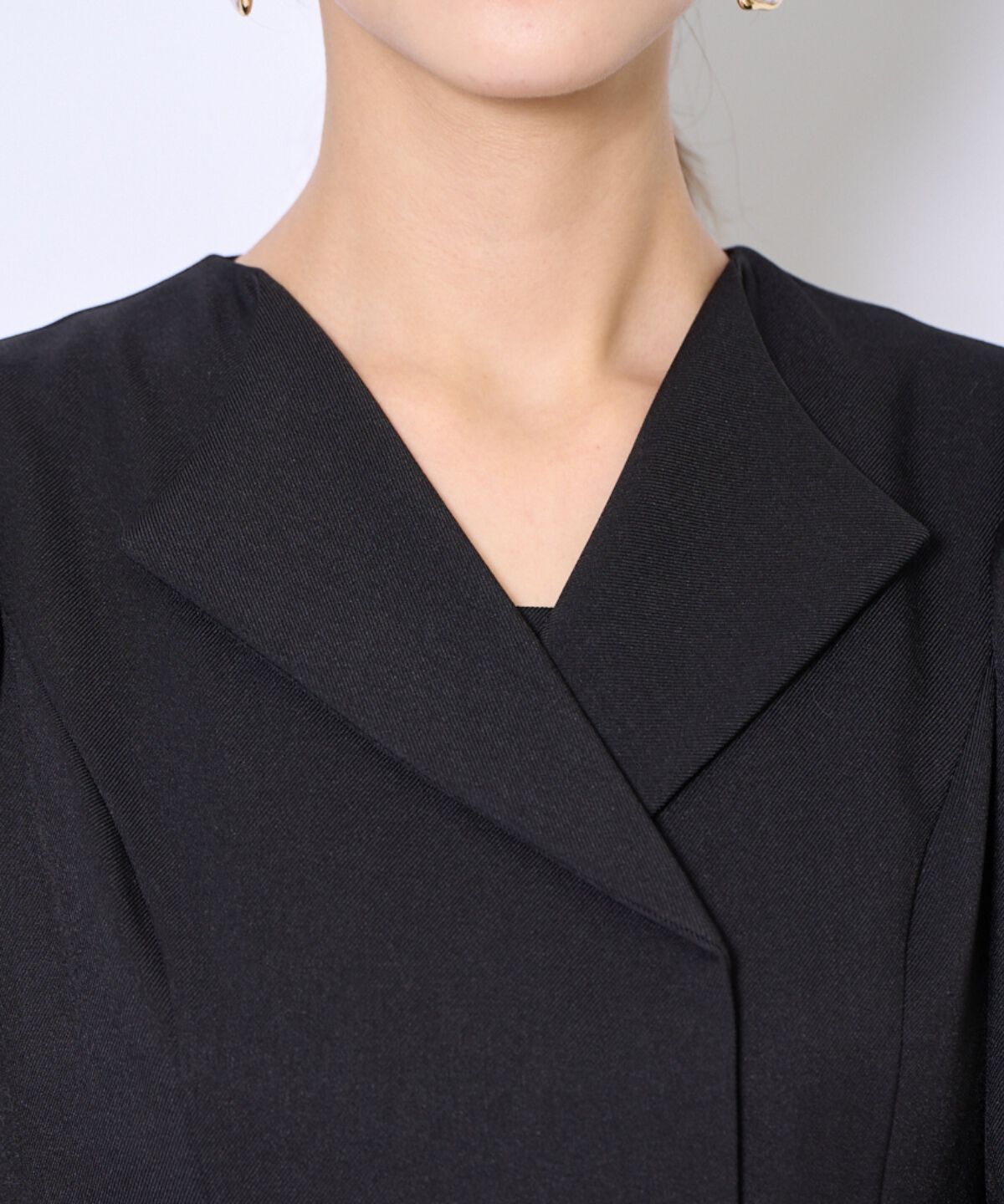 アンドクチュール「プリーツレイヤードワンピース」|ワンピース|