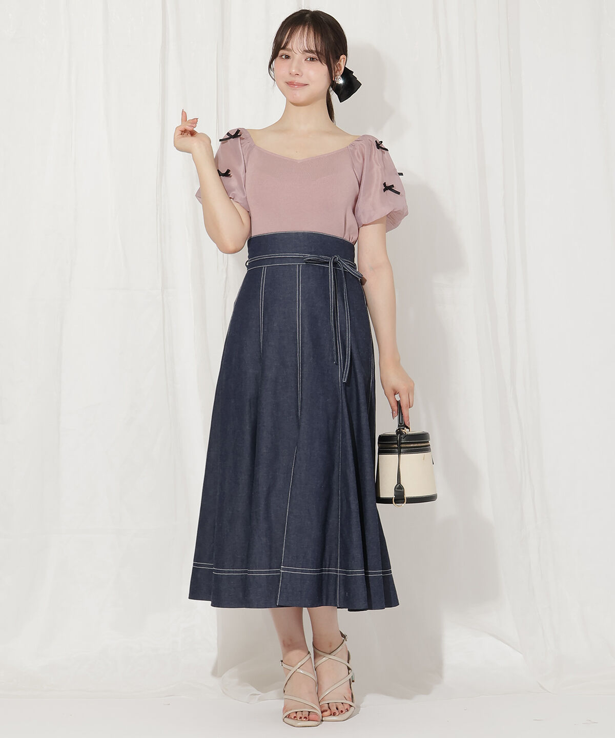 WILLSELECTION「ミニリボンニット」|ニット・セーター|