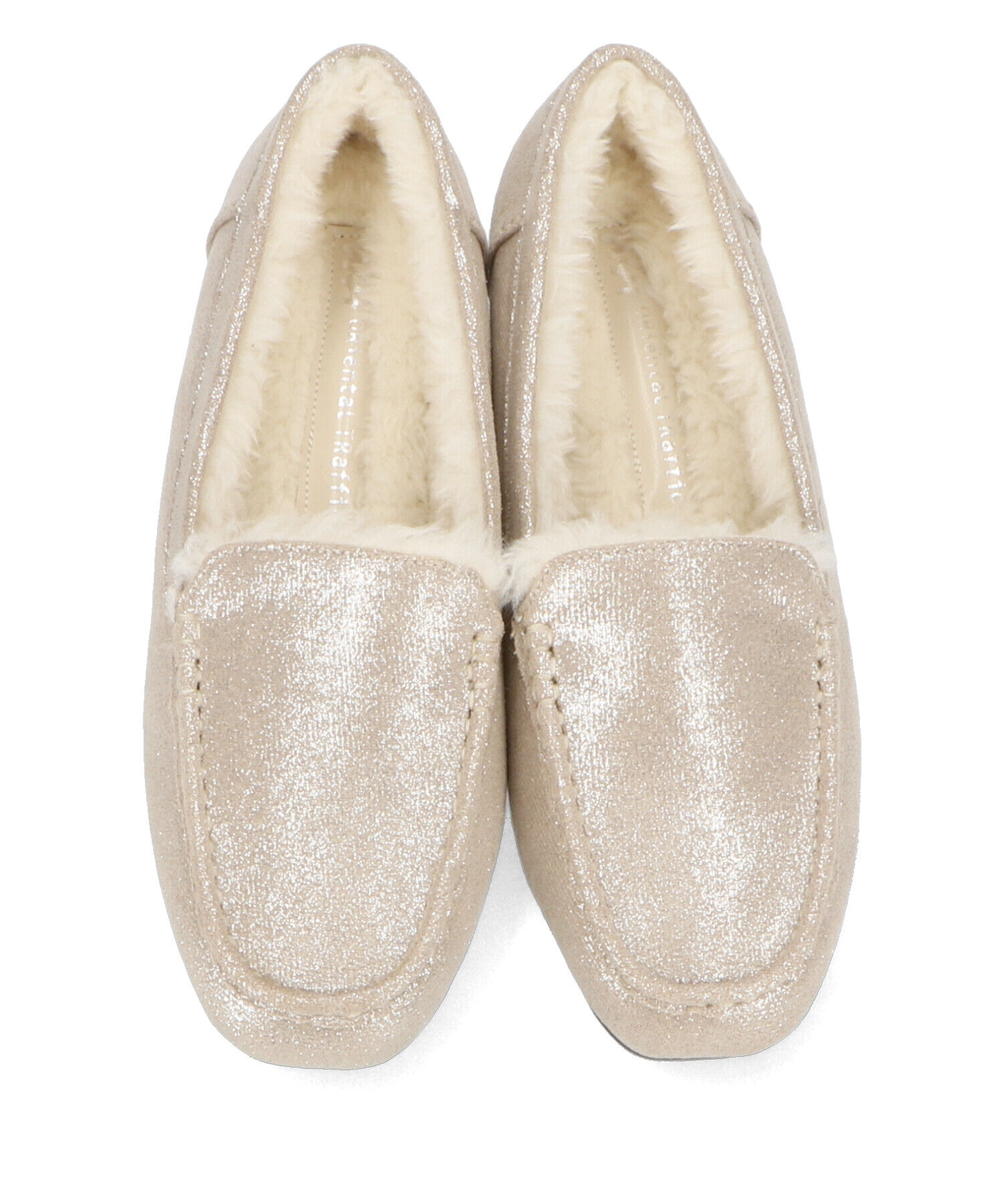 WA Oriental TRaffic「【累計5万足突破】 もこもこ ムートンシューズ /12311 モカシン フェイク ファー 再入荷 フラット」|パンプス|