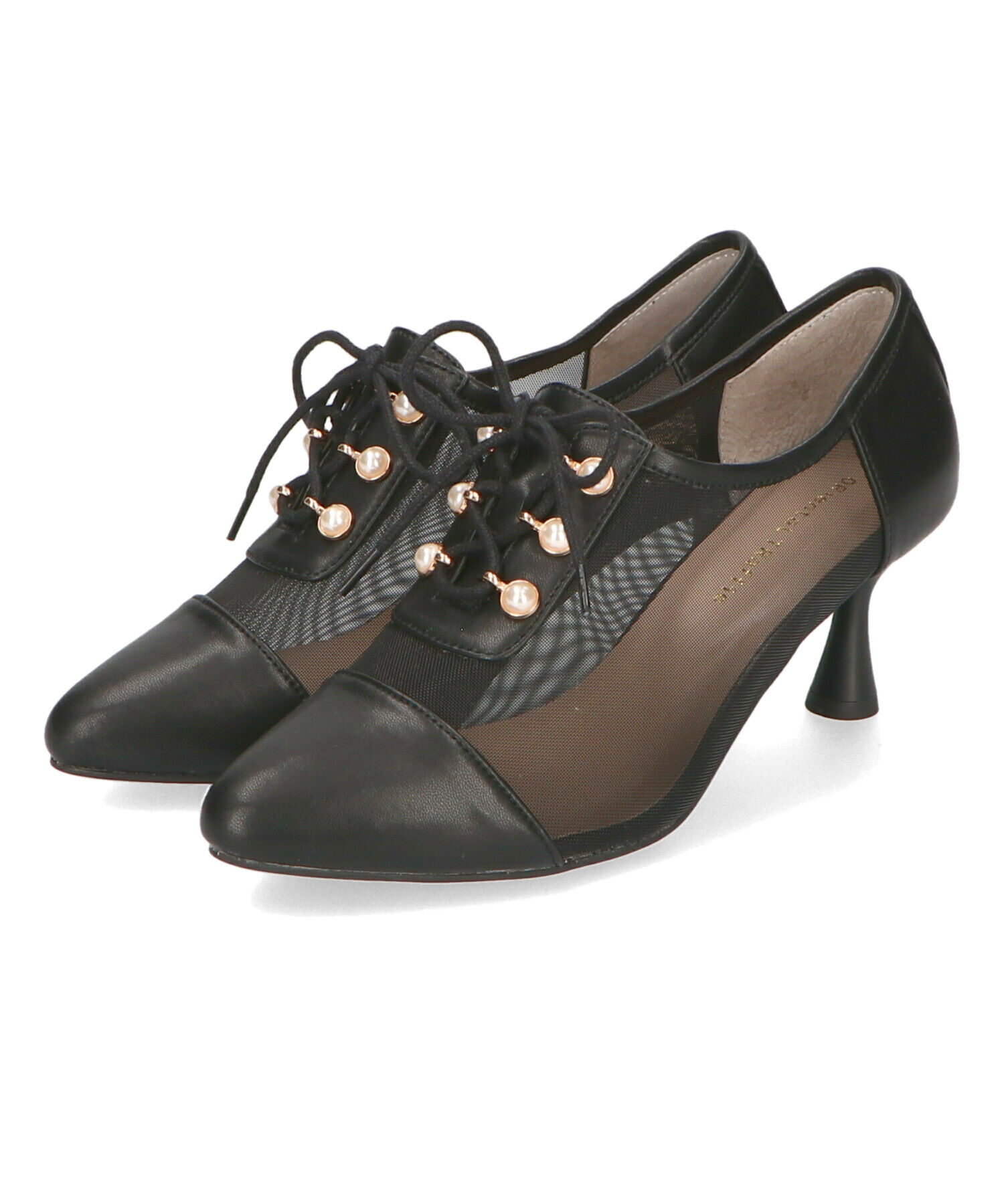 ORiental TRaffic「チュールレースアップパンプス/41105」|パンプス|