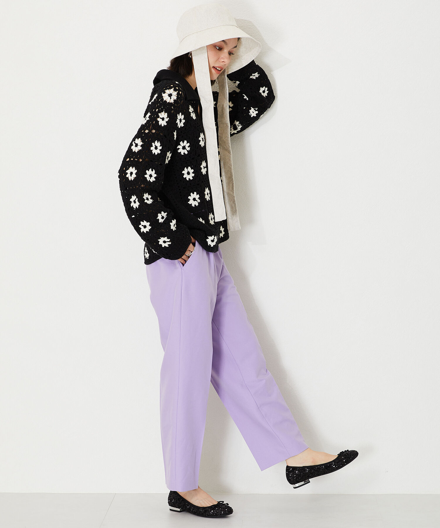 ORiental TRaffic「スパンコールバレエシューズ/41122」|パンプス|