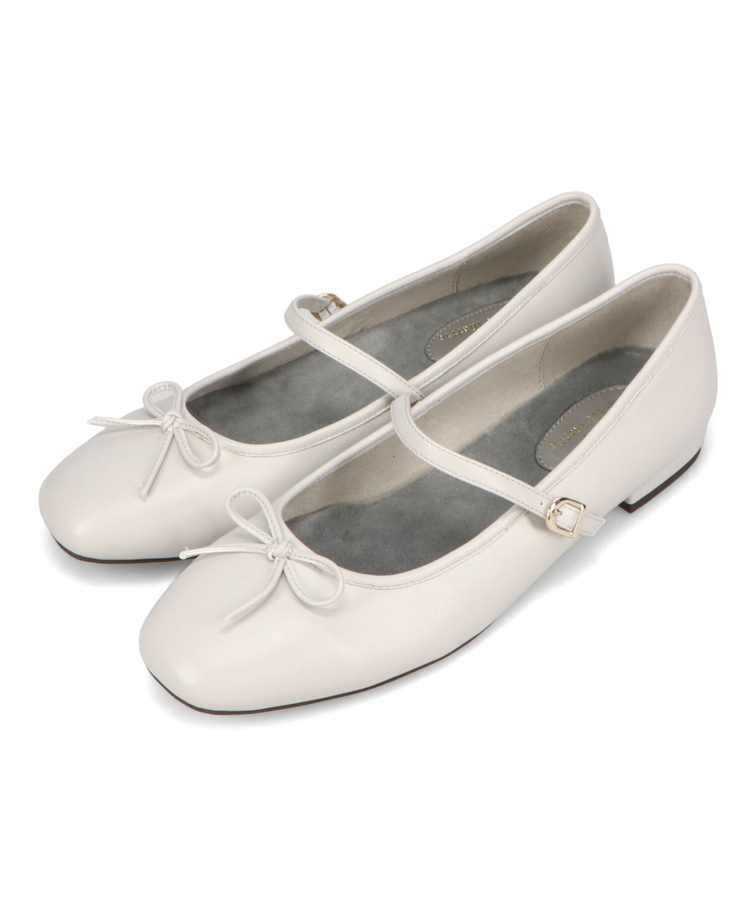 WA Oriental TRaffic「 メリージェーン バレエ パンプス /52313 防寒 起毛 ファー ゴムストラップ」|パンプス|