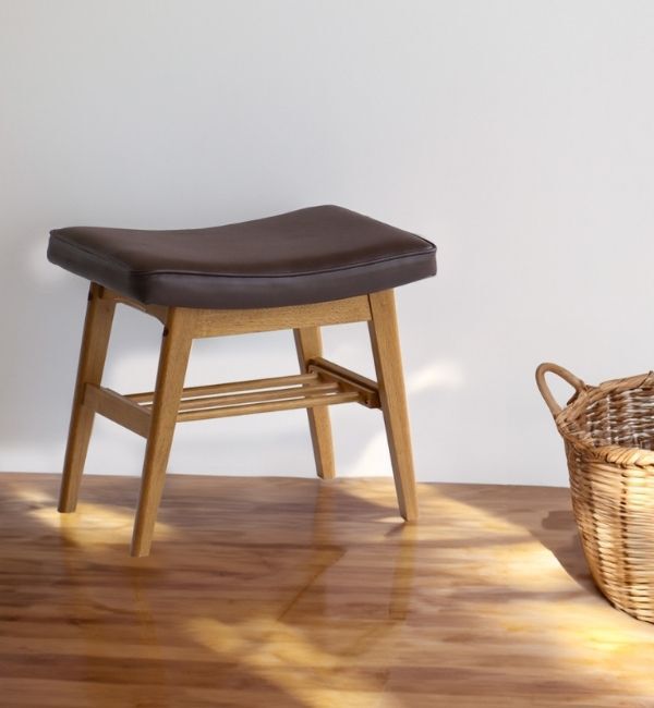 B-COMPANY「ヴィンテージ風　オットマンスツール」|ルームシューズ|