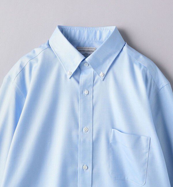UNITED ARROWS「イージーケア AG ロイヤルオックス ボタンダウン シャツ ―抗菌防臭―」|シャツ・ブラウス|