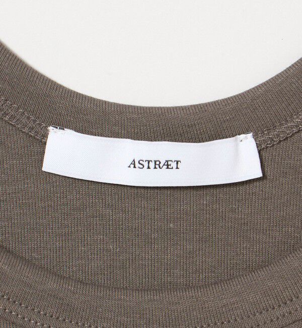 ASTRAET「＜ASTRAET＞フライス スリット タンクトップ」|タンクトップ|