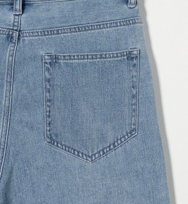 UNITED ARROWS「コットンビジューデニムパンツ」|デニム|