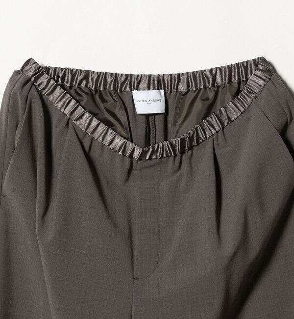 UNITED ARROWS「サテン ウエスト イージー パンツ ‐ウォッシャブル‐」|その他|