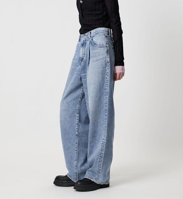 AEWEN MATOPH「＜AEWEN MATOPH＞デニムタックパンツ」|デニム|