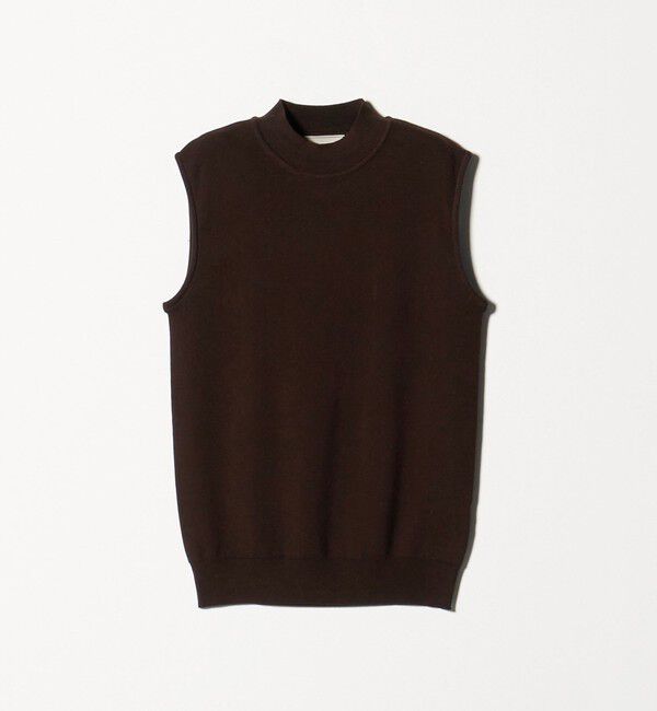 UNITED ARROWS「ハイネック ノースリーブ ニット ウォッシャブル」|ニット・セーター|