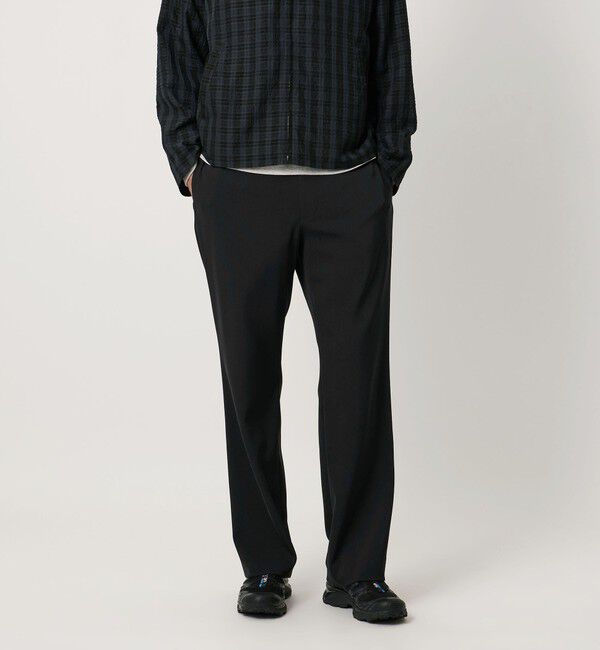 UNITED ARROWS「シャーリーカルゼ モダンストレート パンツ -ヨコストレッチ 防しわ-」|スラックス|