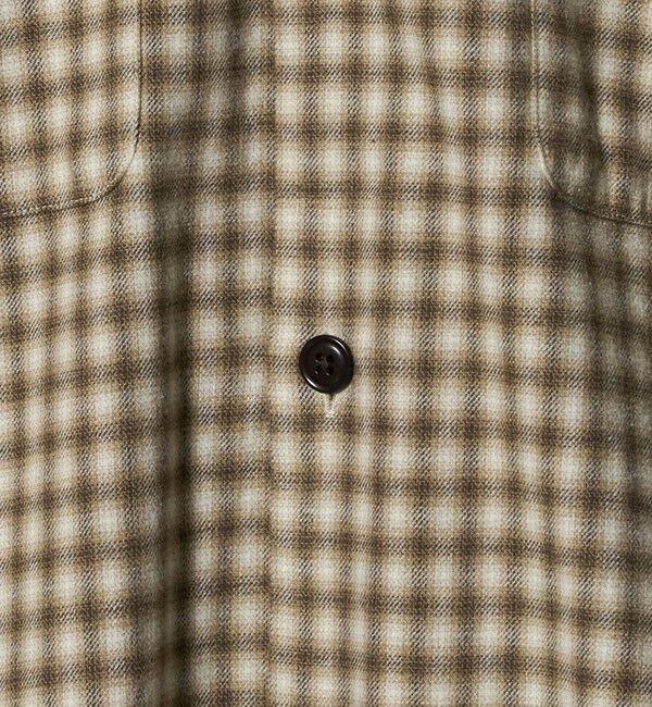 UNITED ARROWS「ALBIATE オンブレチェック CPOシャツ」|シャツ・ブラウス|