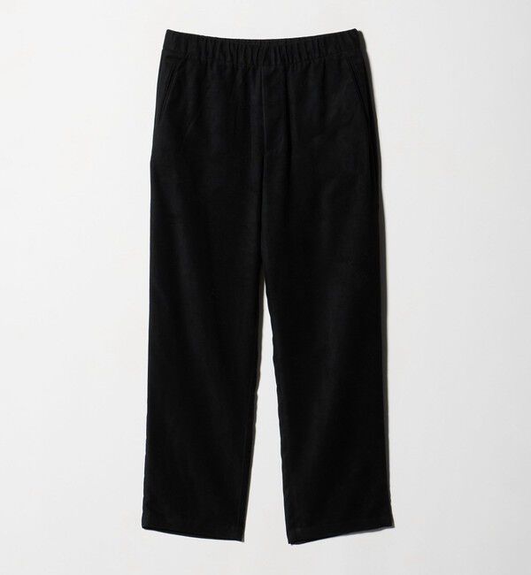 UNITED ARROWS「スエードライク オールギャザー リラックス イージーパンツ」|チノ|