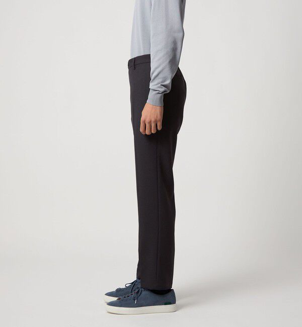 UNITED ARROWS「テック ツイル ノープリーツ パンツ UA COZY  ウォッシャブル 防しわ性（着用しわ）」|スーツ|