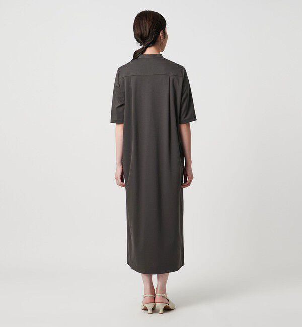 UNITED ARROWS「ポンチ ハーフスリーブ ワンピース ‐ウォッシャブル‐」|ワンピース|