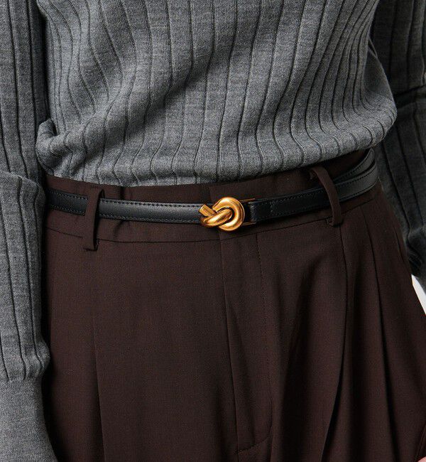 UNITED ARROWS「ノット バックル ベルト」|ベルト|