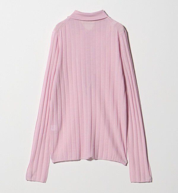 AEWEN MATOPH「＜AEWEN MATOPH＞シアーリブポロニット」|ニット・セーター|