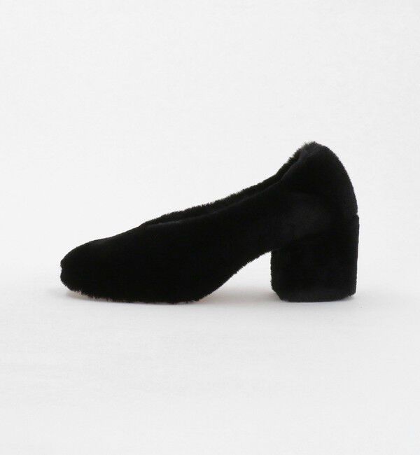 UNITED ARROWS「＜PIPPICHIC＞BANBI フェイクファー パンプス」|パンプス|BLACK