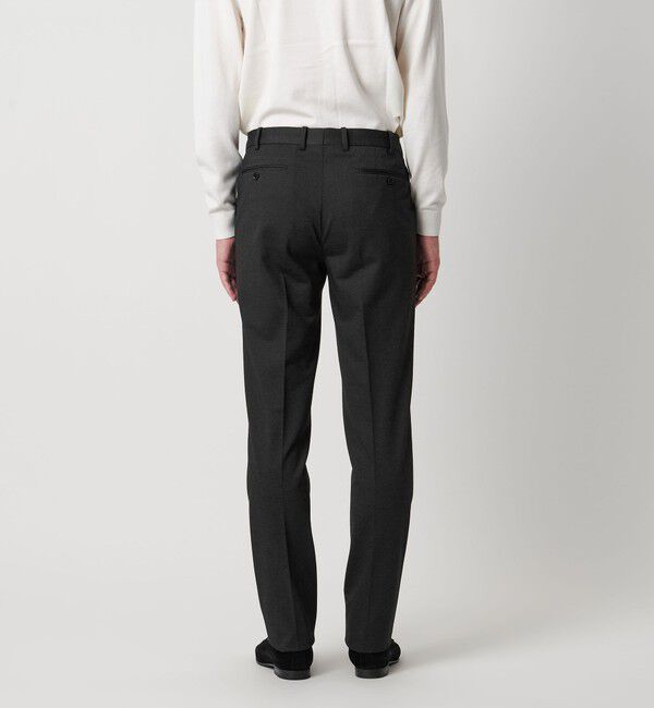 UNITED ARROWS「メランジ ジャージ ノープリーツ スラックス COMFORT EASY-MODEL」|スーツ|