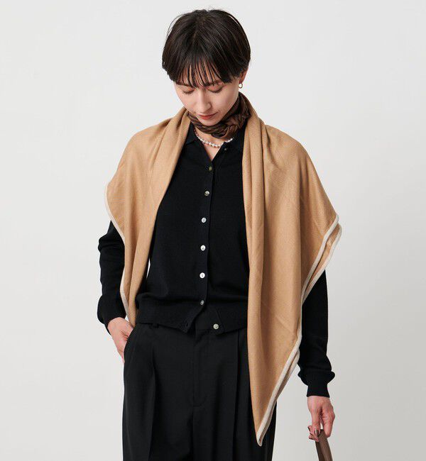 UNITED ARROWS「トリミング スカーフ」|ストール|