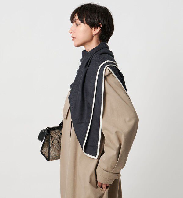 UNITED ARROWS「トリミング スカーフ」|ストール|
