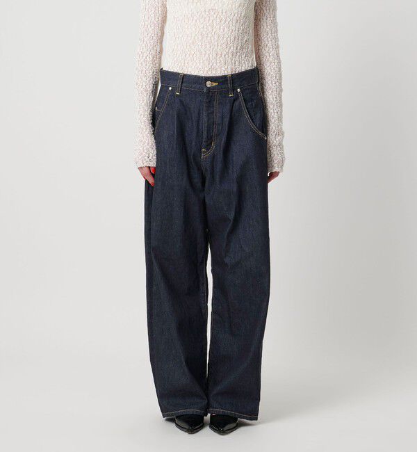 ASTRAET「＜ASTRAET＞1タック バルーン デニムパンツ」|デニム|