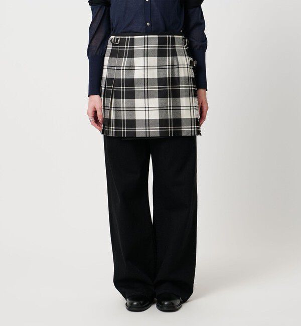 UNITED ARROWS「【別注】＜O&rsquo;NEIL of DUBLIN＞チェック コンビ ミニ スカート」|スカート|