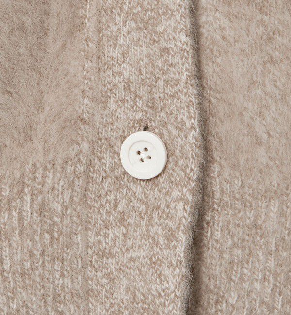 UNITED ARROWS「フォックスカシミヤ スパンコール ミドル カーディガン」|カーディガン|