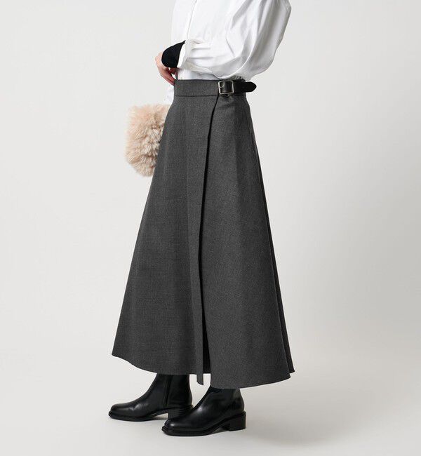 UNITED ARROWS「【別注】＜O&rsquo;NEIL of DUBLIN＞ワープ スイング スカート 」|スカート|