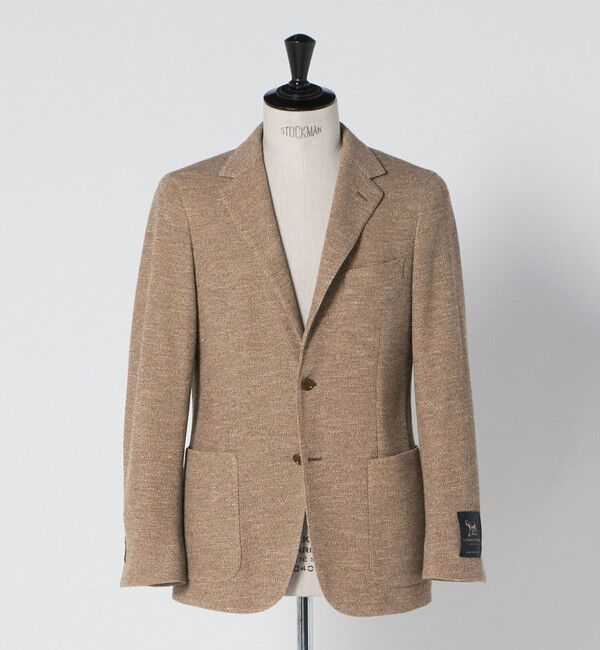 UNITED ARROWS「LANIFICIO ROMA カノコ シングル2ボタン テーラードジャケット COMFORT EASY‐MODEL」|テーラードジャケット|