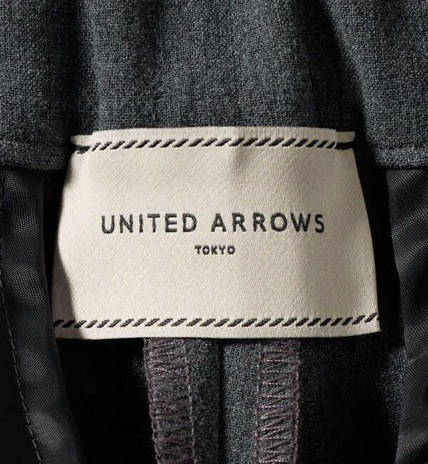 UNITED ARROWS「ダブルクロス ストレート パンツ ‐ウォッシャブル‐」|チノ|