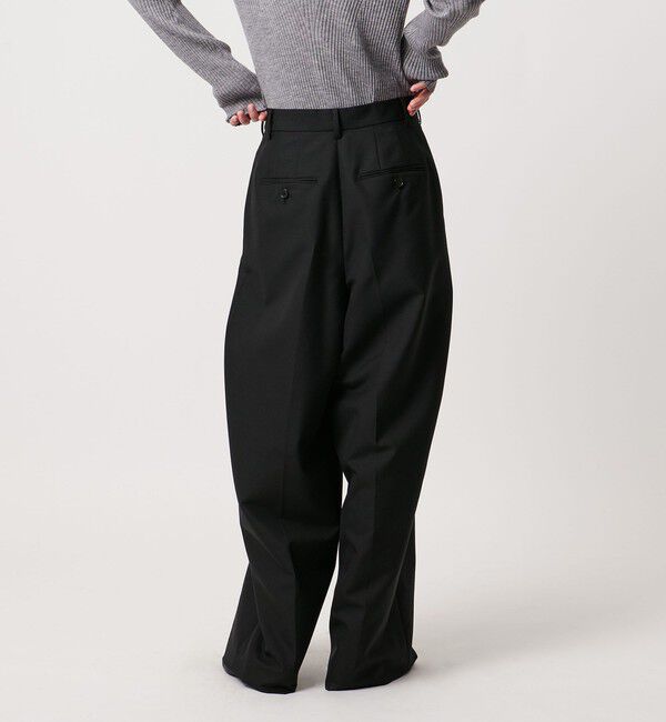 AEWEN MATOPH「＜AEWEN MATOPH＞ウールモヘヤ インタックパンツ」|チノ|