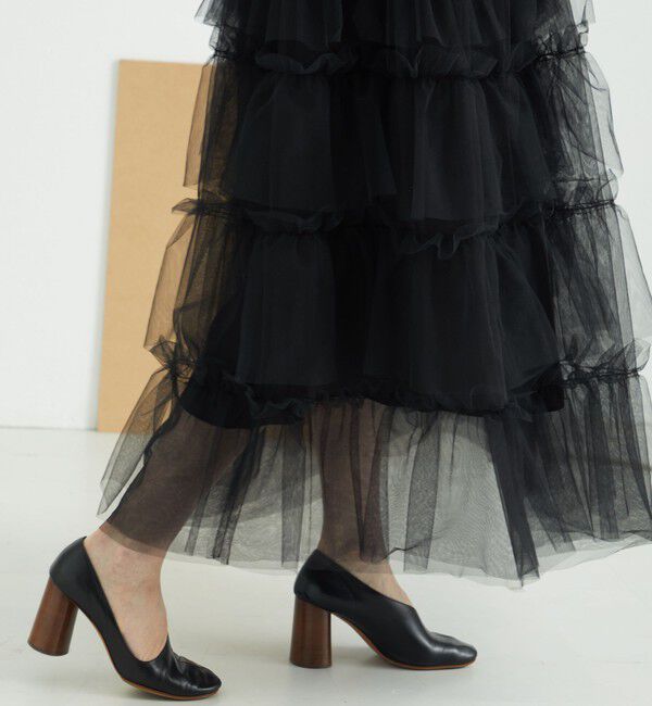 AEWEN MATOPH「＜AEWEN MATOPH＞チュールフリル マキシスカート」|スカート|