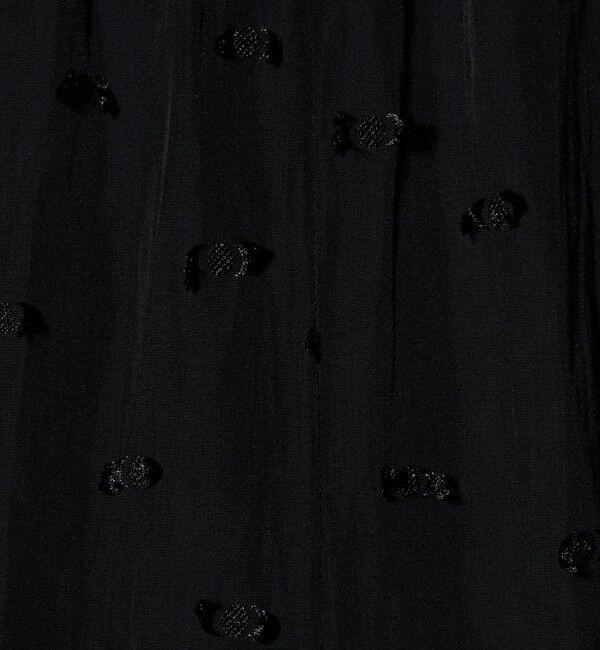 UNITED ARROWS「ドットカットジャガード イージー ワイド パンツ ‐ウォッシャブル‐」|チノ|