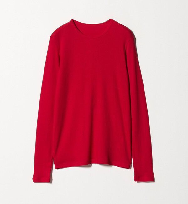 UNITED ARROWS「コットン テレコ クルーネック カットソー」|Tシャツ・カットソー|