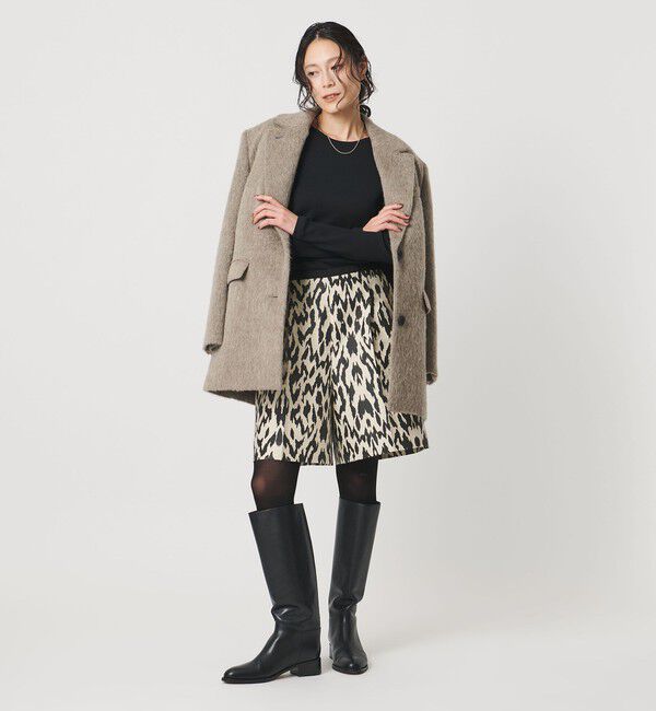 UNITED ARROWS「レオパード ジャガード ショート パンツ」|その他|