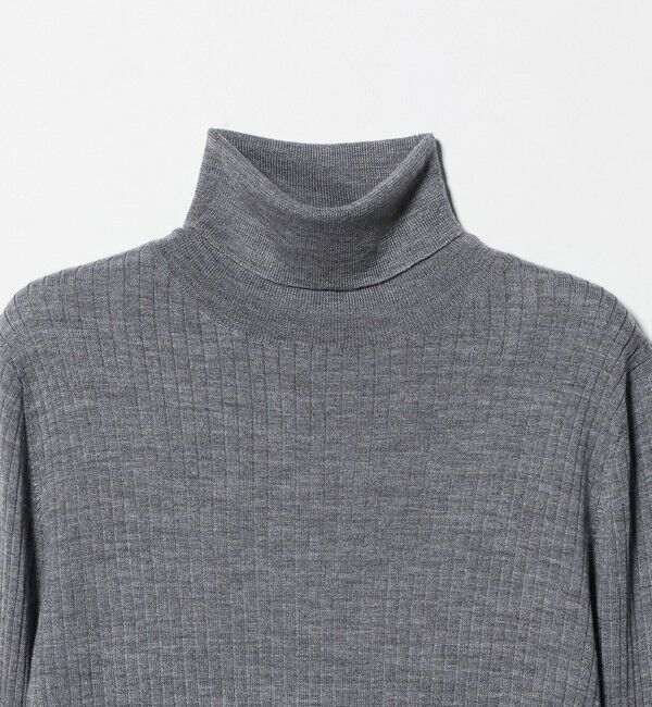 UNITED ARROWS「リブ タートルネック ニット」|ニット・セーター|