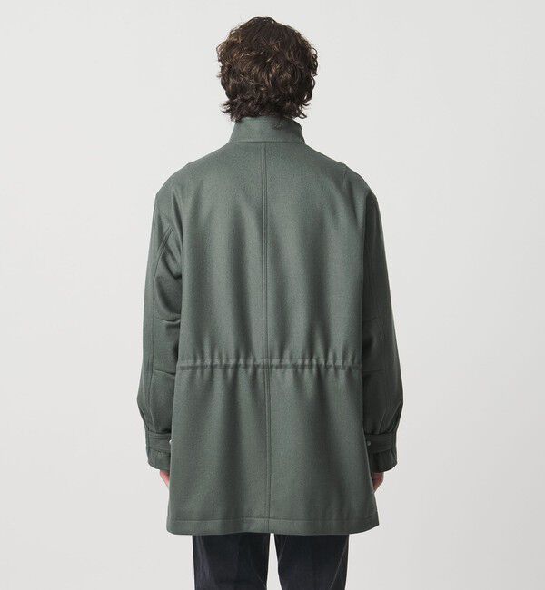 UNITED ARROWS「ウーステッドメルトン ミリタリーコート」|その他|