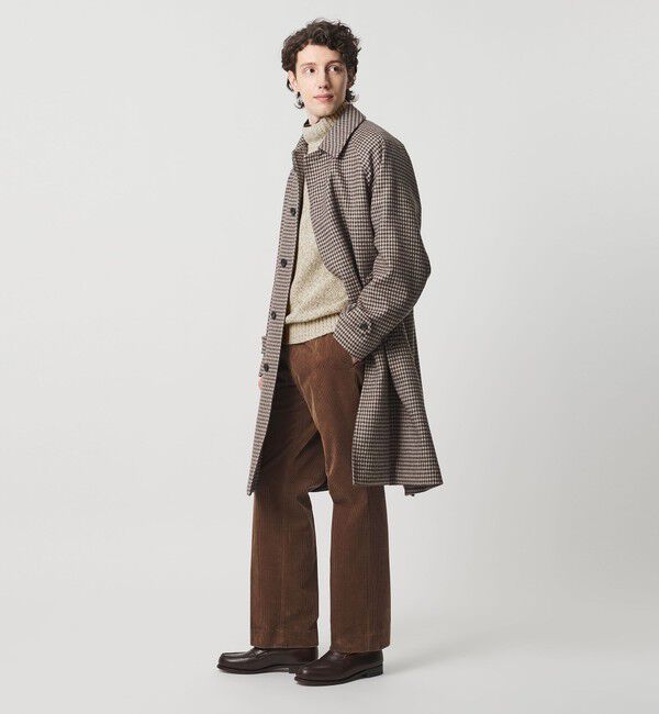 UNITED ARROWS「ウール コットン カシミア ムリネ タートルネック ニット」|ニット・セーター|